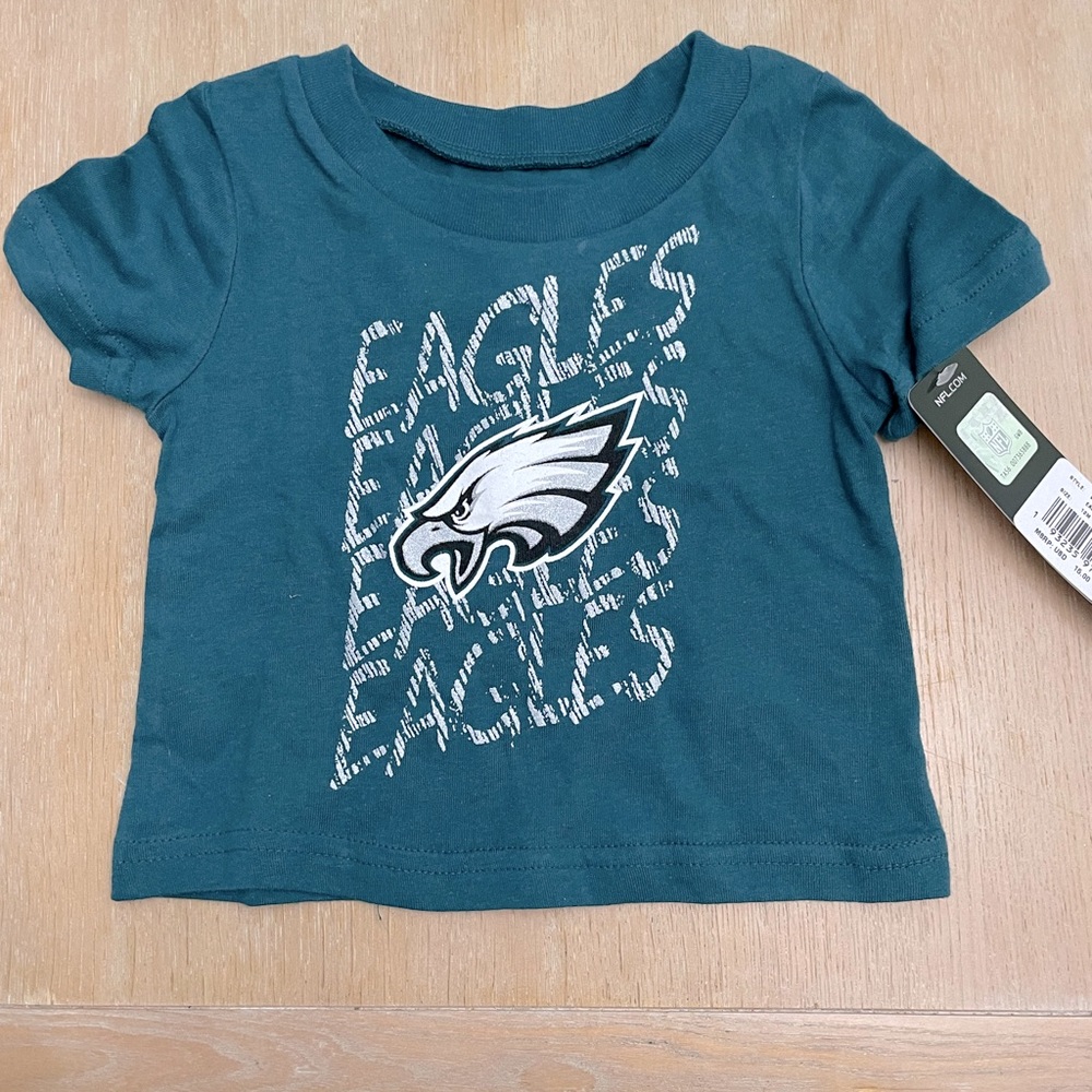 NWT Eagles NFL Football T-Shirt - Size 12 months